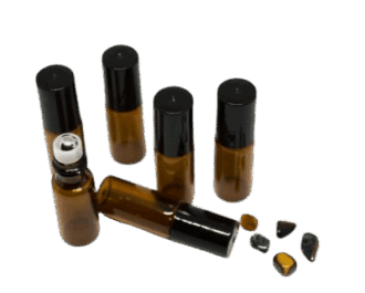 5 ml roll-on barna folyadéküveg
